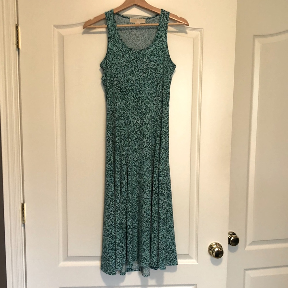 Michael Kors floral knit dress.